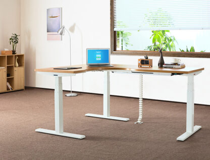 (L Type) 3 Motor 3 Stage - Electric Height Adjustable Desk - Image 3
