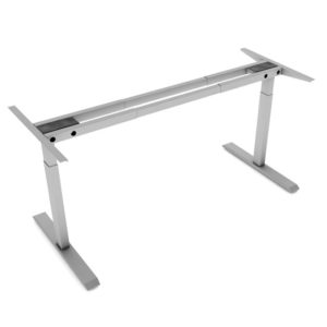 height adjustable desk frame 2 leg 2 stage