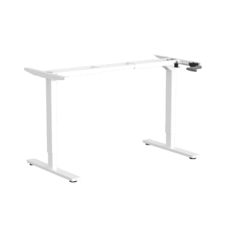 Manual Height Adjustable standing desk frame (1)