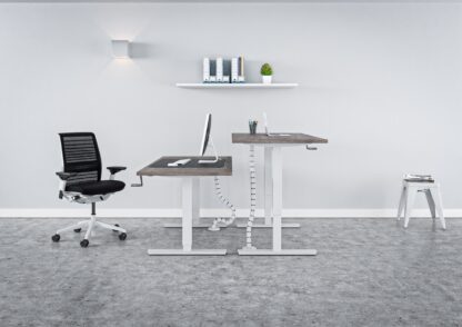 Manual Height Adjustable standing desk frame (2)