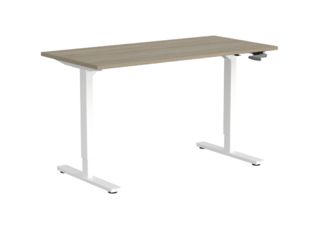 Manual Height Adjustable standing desk frame (2)