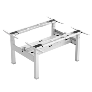 EDesk Four Leg Face to Face Height Adjustable Workstation