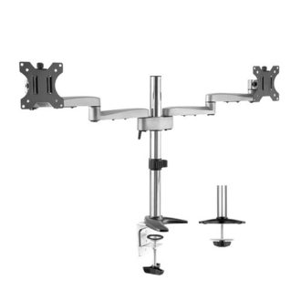 Modular Aluminium Dual Monitor Arms