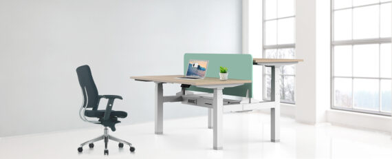 Edesk Ergologic Manual Height Adjustable Desk India Mumbai delhi